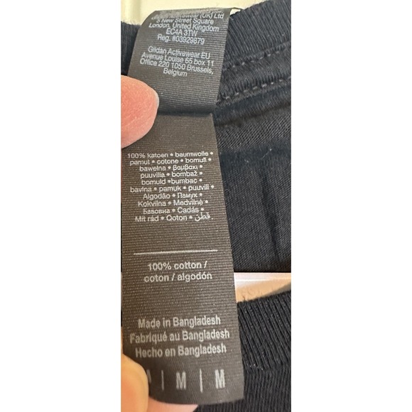 ZZ Top Shirt Black Raw Whisky Tour Concert Band Graphic Rock Tee Dates sz M - Picture 3 of 4